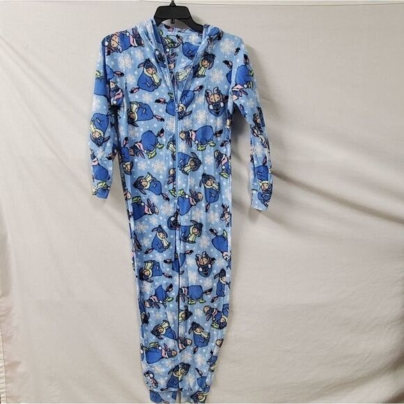 Disney Eyeore 1 Pc Footed Pajamas - Picture 2 of 12